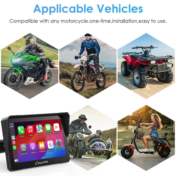 Carpuride W702 Pro Wyświetlacz motocyklowy - obrazek 8