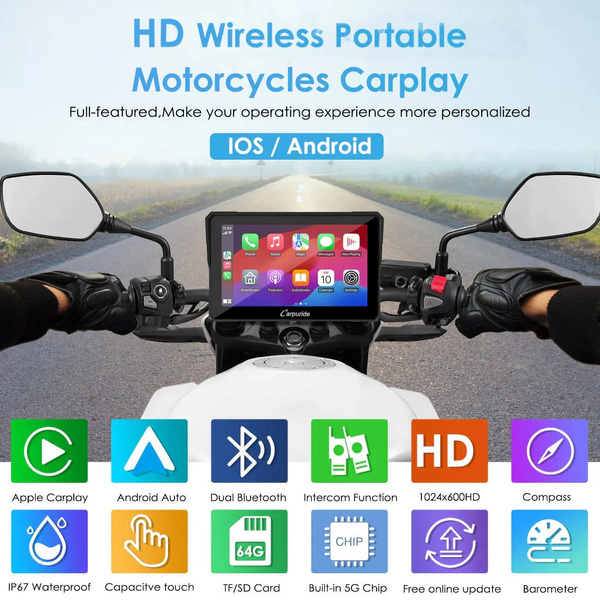 Carpuride W702 Pro Wyświetlacz motocyklowy - obrazek 10