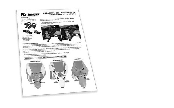 Kriega OS-Base - KTM 690HUSQ 701GASGAS 700 - obrazek 2